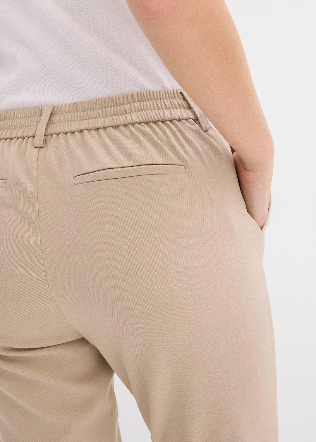 Pantalon chino en viscose mélangée - 3