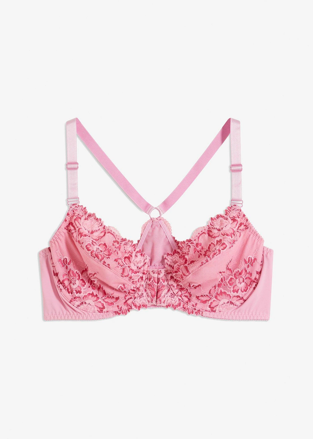 Soutien-gorge à fermeture devant en dentelle délicate