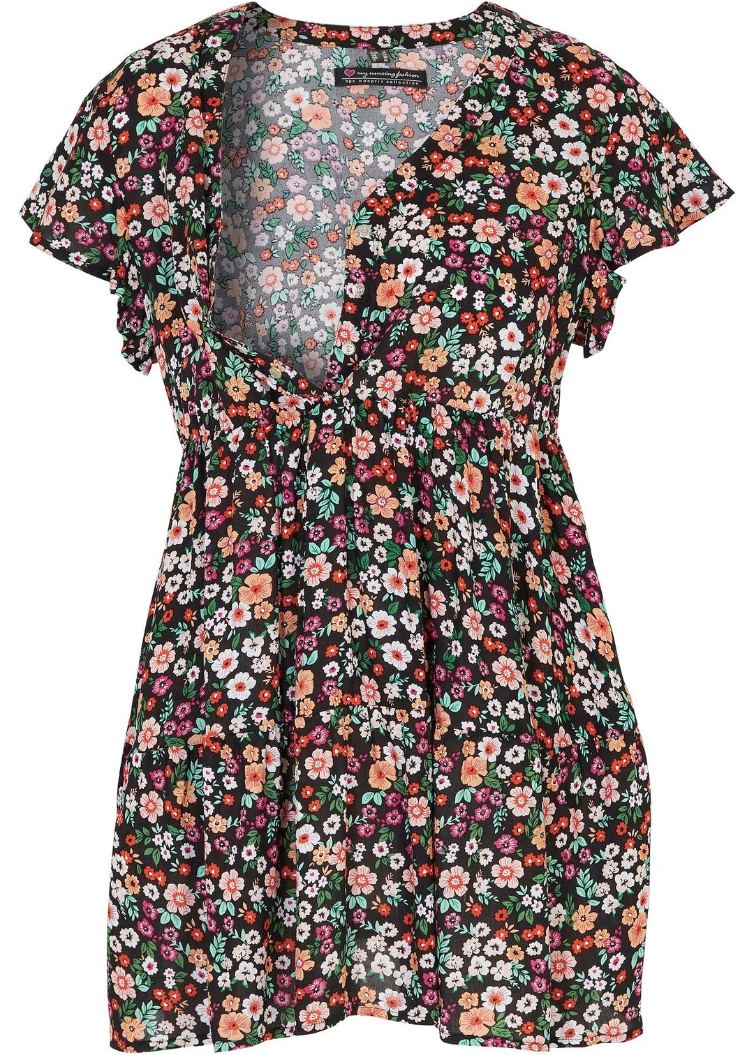 Blouse de grossesse et d’allaitement en viscose fluide