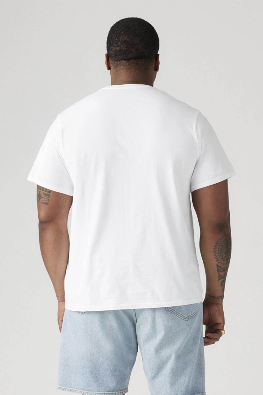 Levi's T Shirt Original Housemark (grandes Tailles) - Homme - Neutral / White + - 5XL - 2