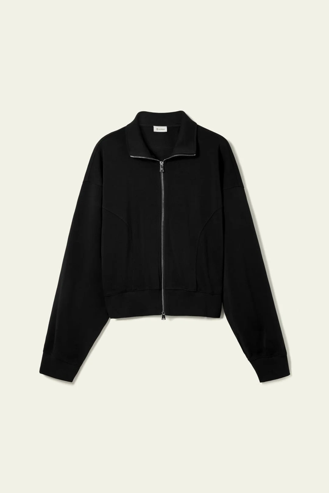 LILYSILK Veste Zippée Heirloom '89 Noir XS - SILKERRY Respirante et Élégante, Col Montant, Fermeture Bidirectionnelle