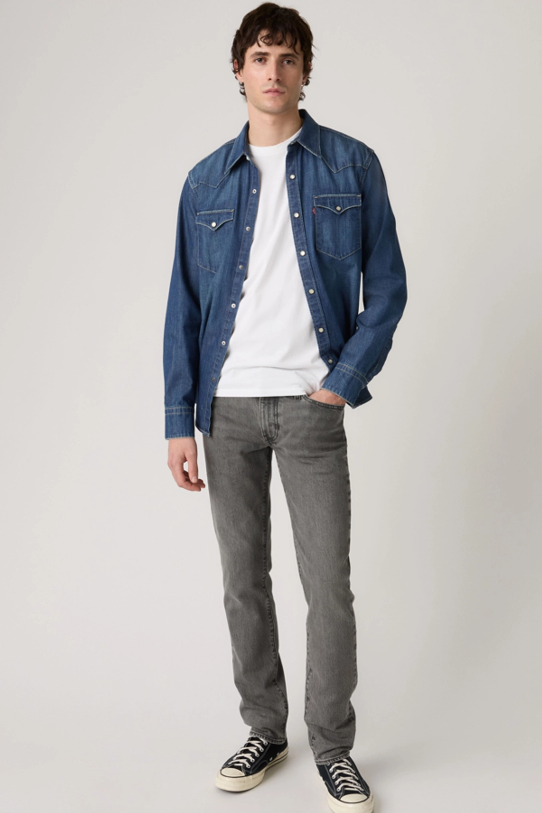 Levi's Jean 511 Slim - Homme - Bleu / World View - 40X32