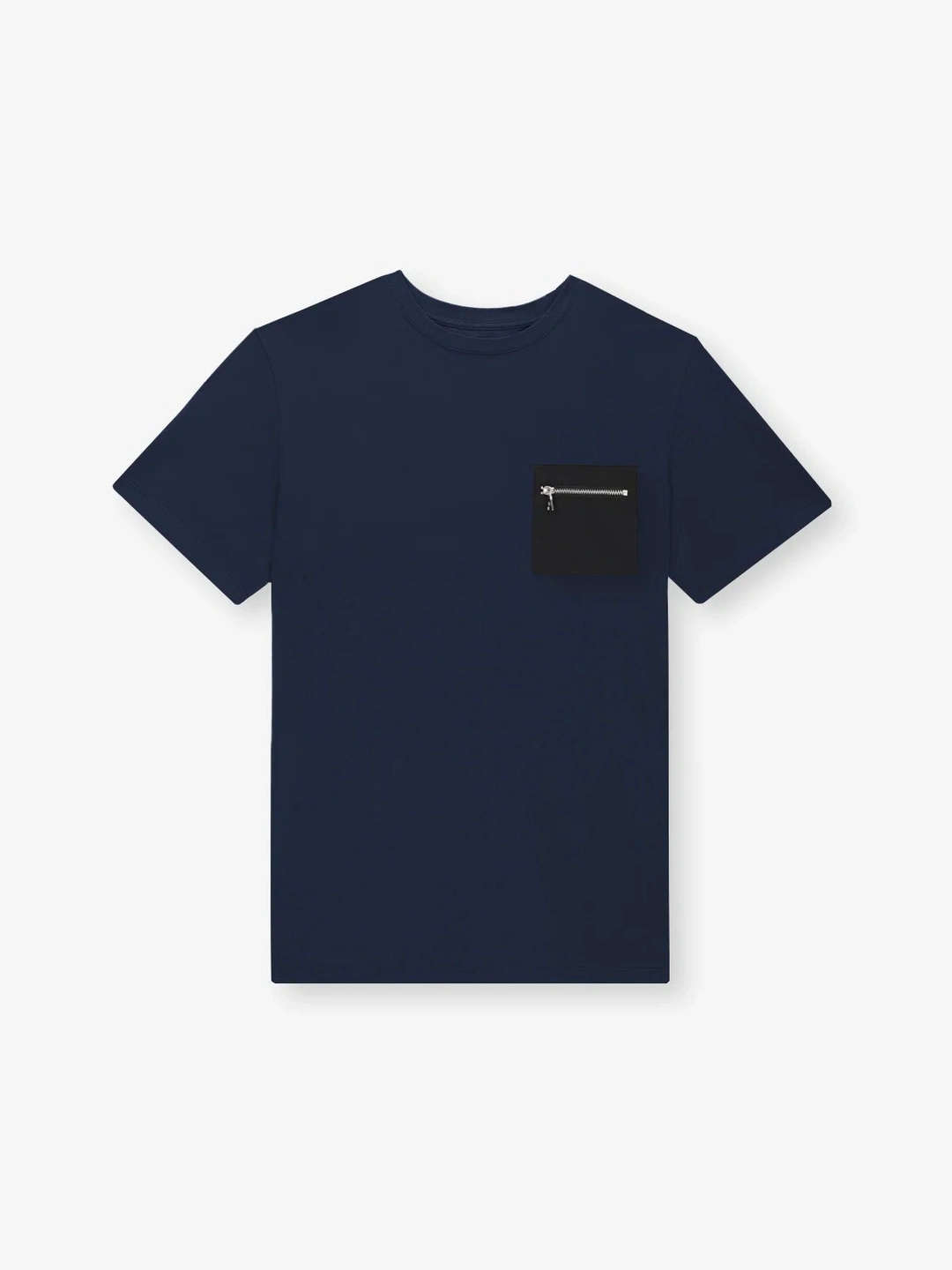 IZAC - T-shirt col rond marine