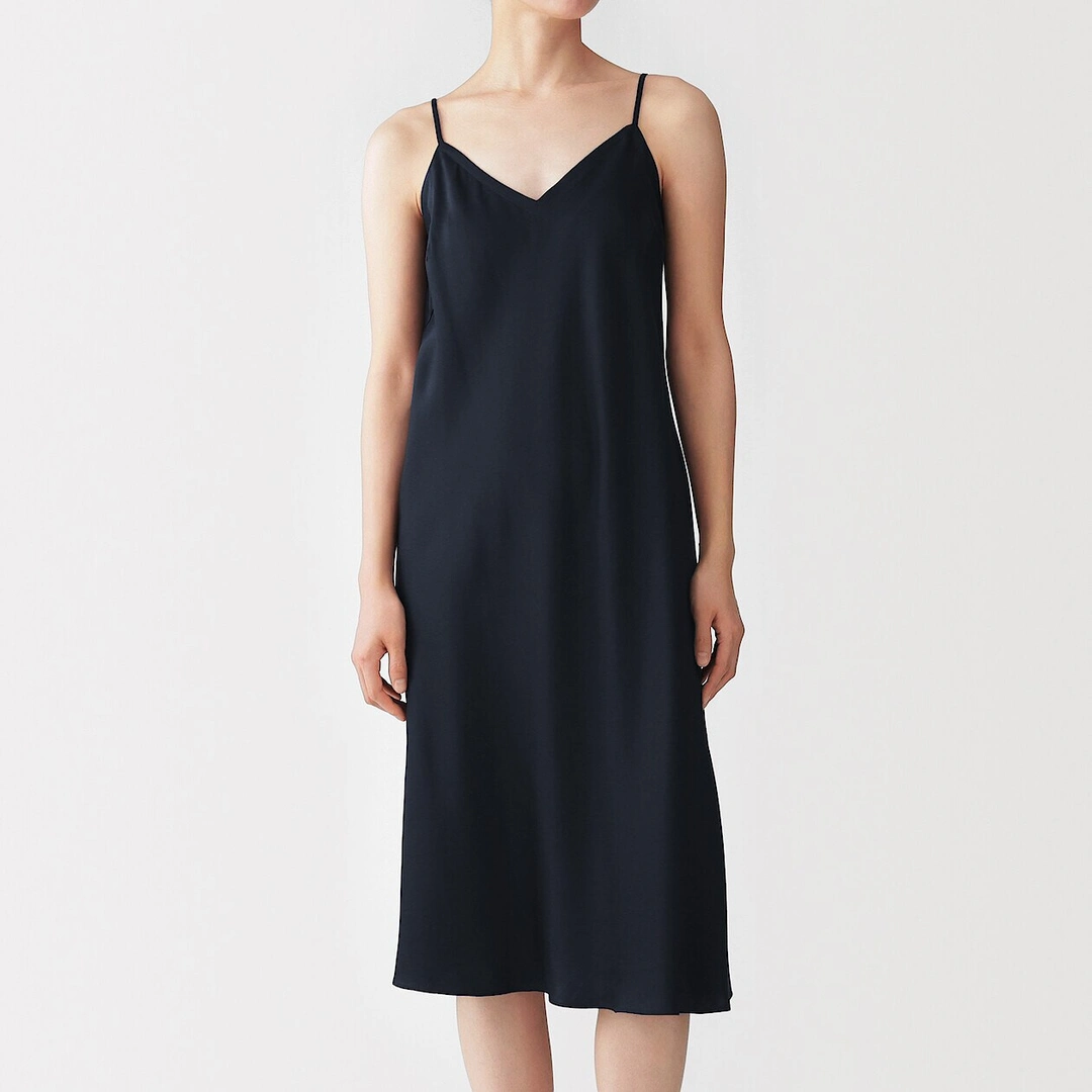 Nuisette en satin de lyocell pour femme
