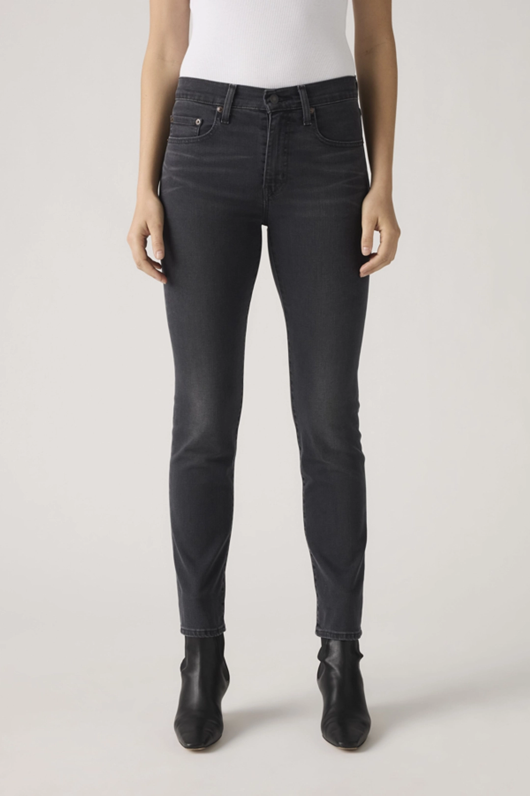 Levi's Jean 724 Taille Haute Droit - Femme - Bleu / Blue Wave Mid - 30X30 - 2