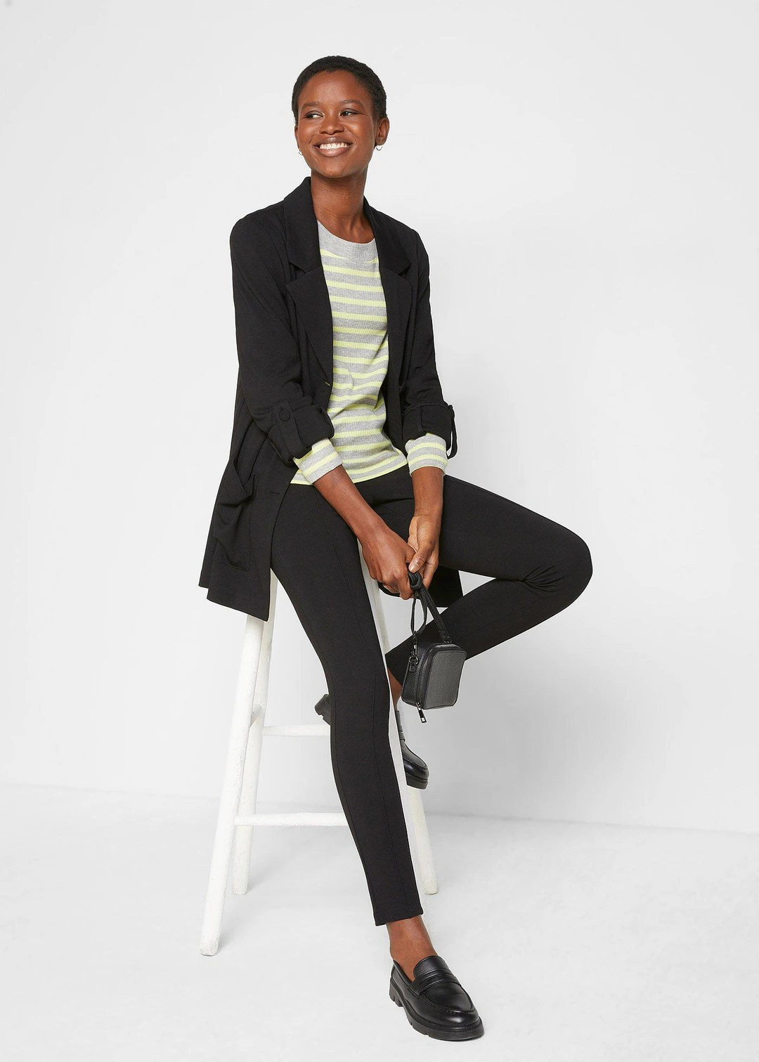 Blazer sweat long en Punto di Roma