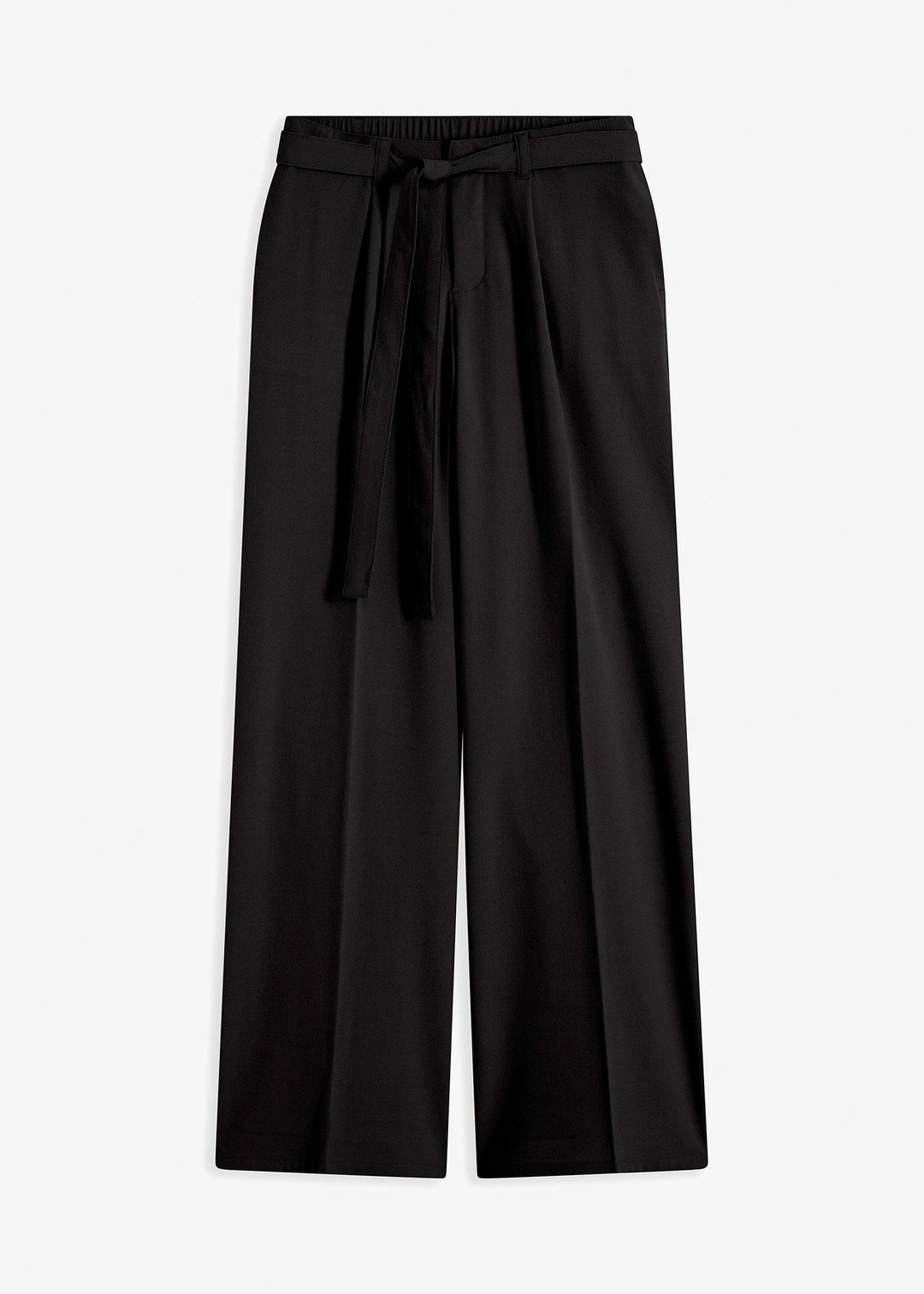 Pantalon à pinces en viscose mélangée