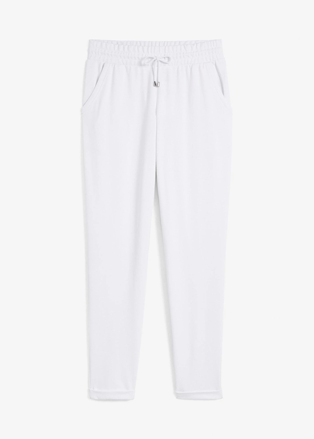 Pantalon à taille élastiquée en Punto di Roma confortable