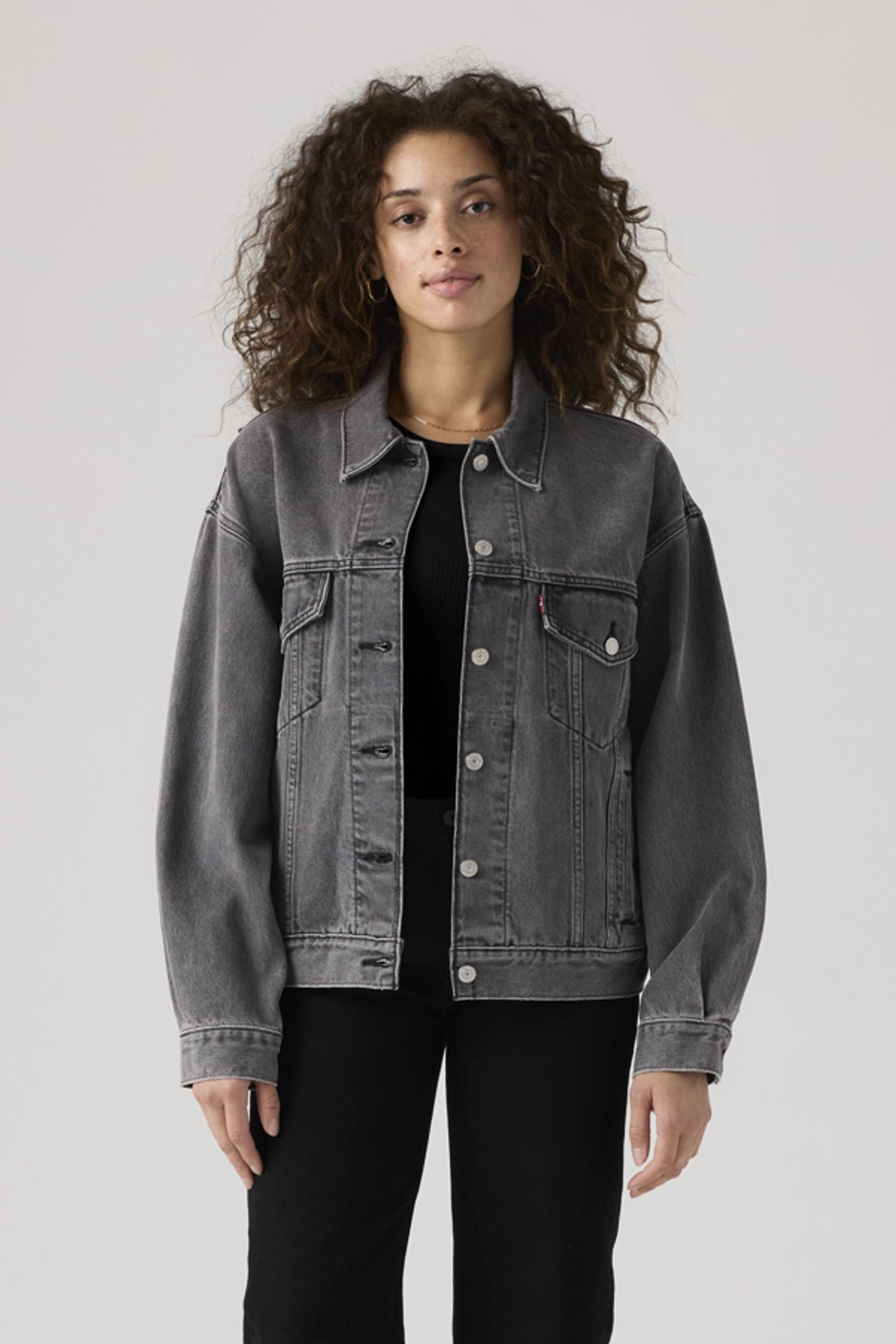 Levi's Veste Veste Trucker Années 90 - Femme - Bleu / Soft As Butter - XS - 2