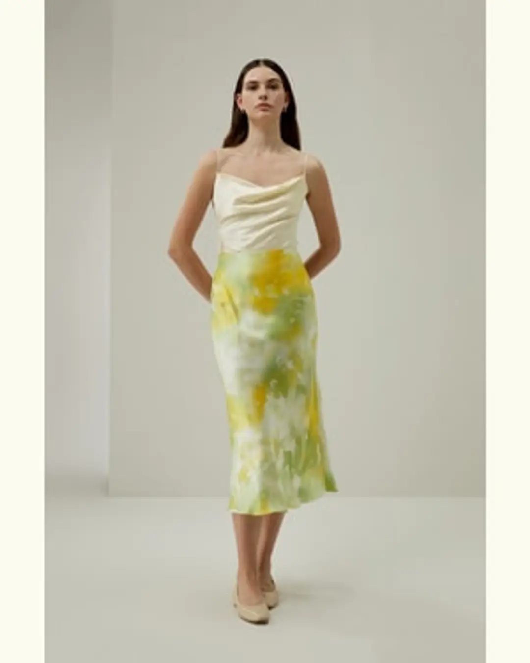 LILYSILK Jupe Soie Coupe Biaisée Pure Soie Simple Et Classique Doux Pour La Peau Et Respirant Visions D'Été 46