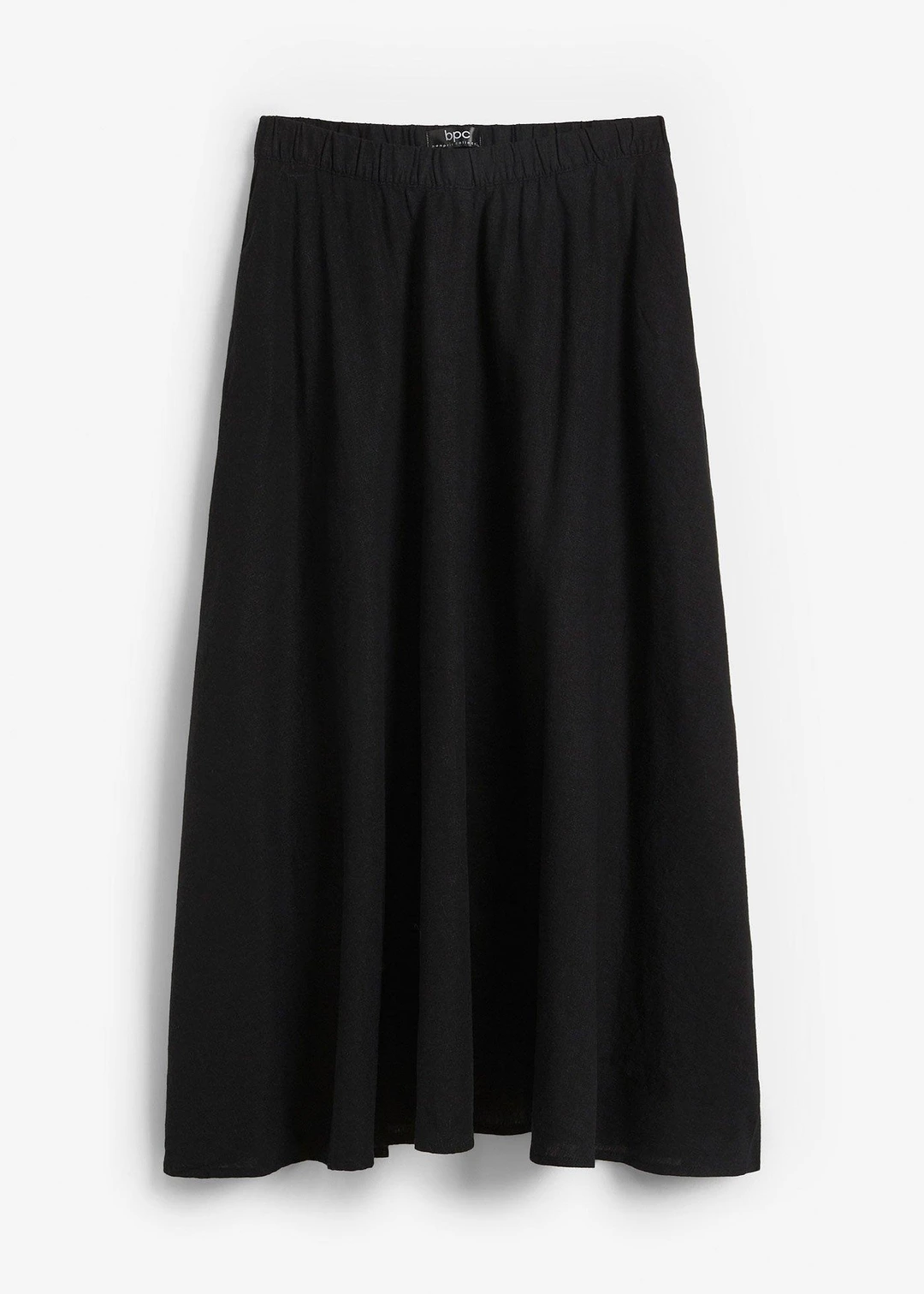 Jupe midi en lin majoritaire