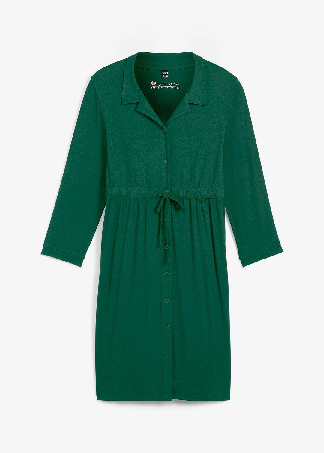 Robe de grossesse et d'allaitement avec col