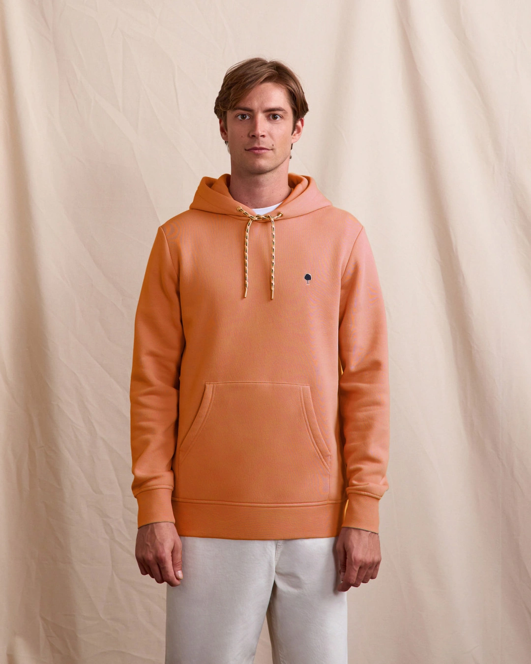 Sweat à capuche brique clair - DIRAC