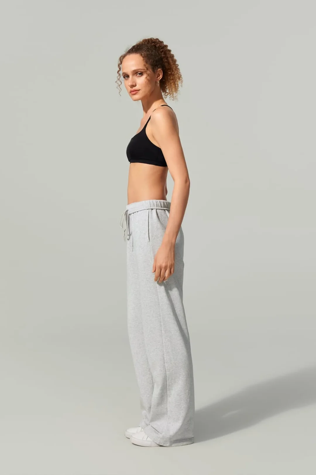 LILYSILK Pantalon Seamflow Stride Noir S - Confort Soyeux SILKERRY , Coupe Droite Ajustée, Poches Latérales, Idéal Détente