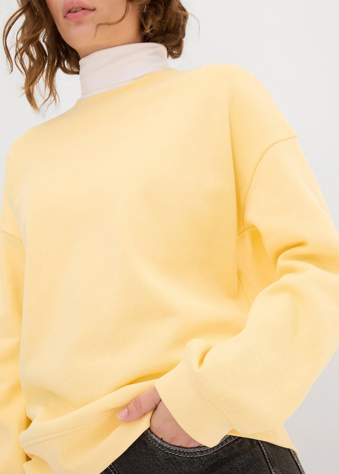 Sweat oversize 100% coton