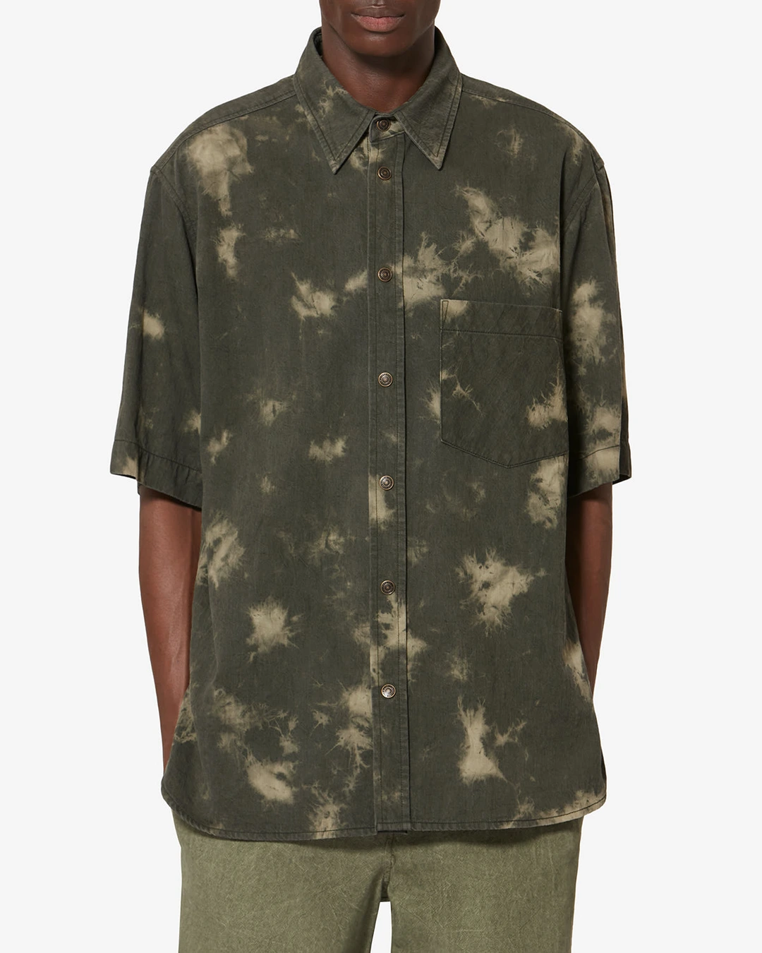 Chemise Tabilio - Homme - Clair Kaki - Taille XL - 5