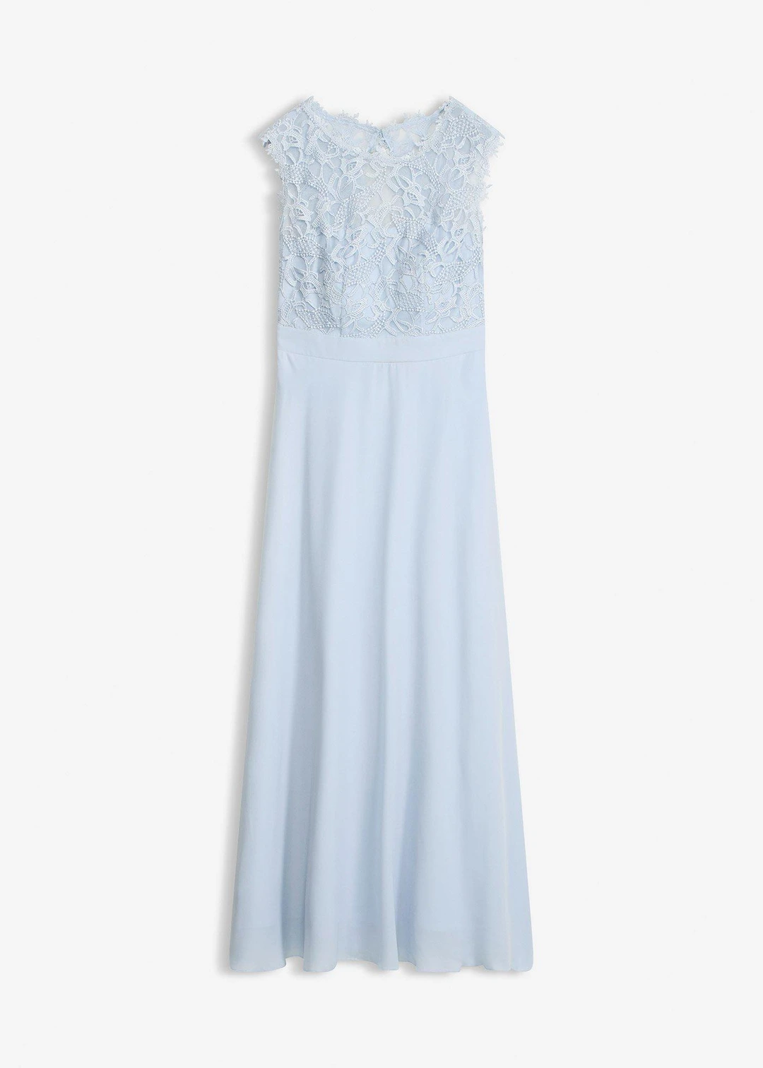 Robe longue avec dentelle