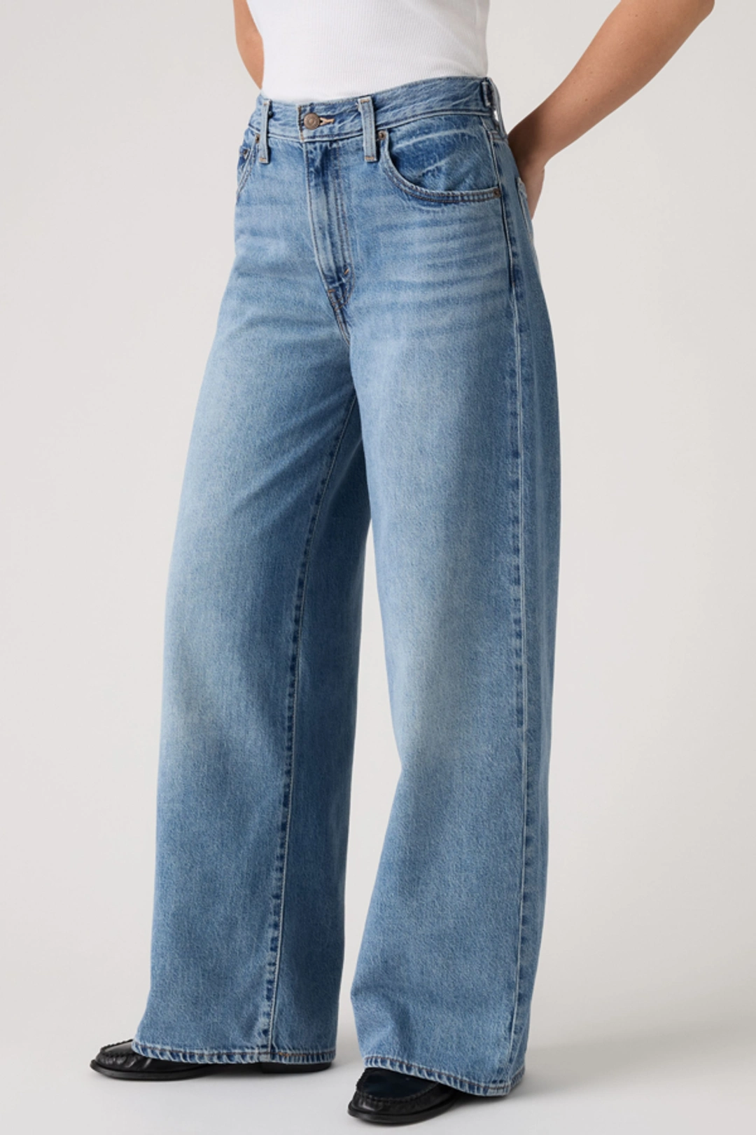 Levi's Jean Wide Leg Cinch - Femme - Marron / Hot Fudge - 32X31 - 2
