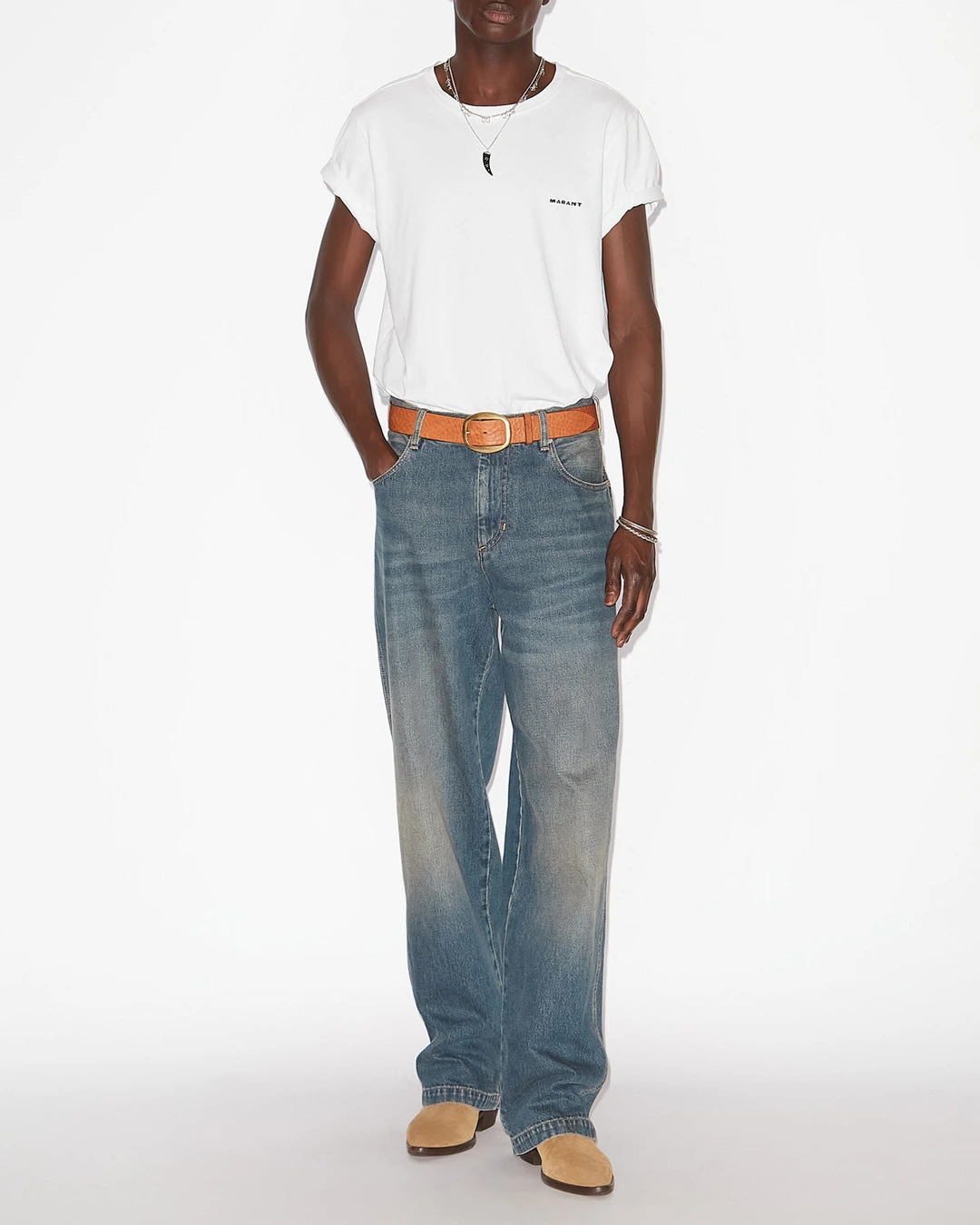Pantalon Jorje - Homme - Bleu - Taille 34 - 4