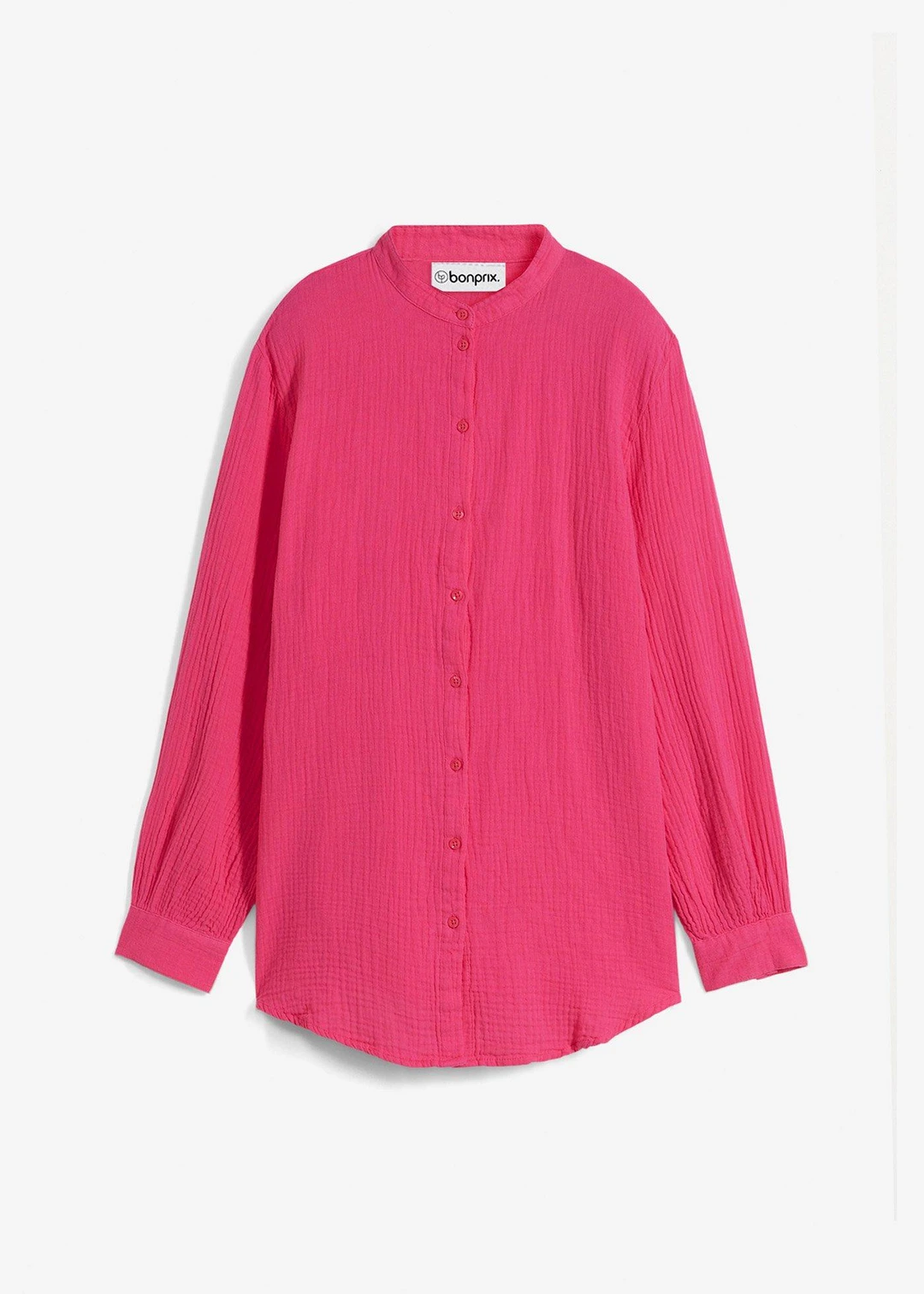 Chemisier long en gaze de coton