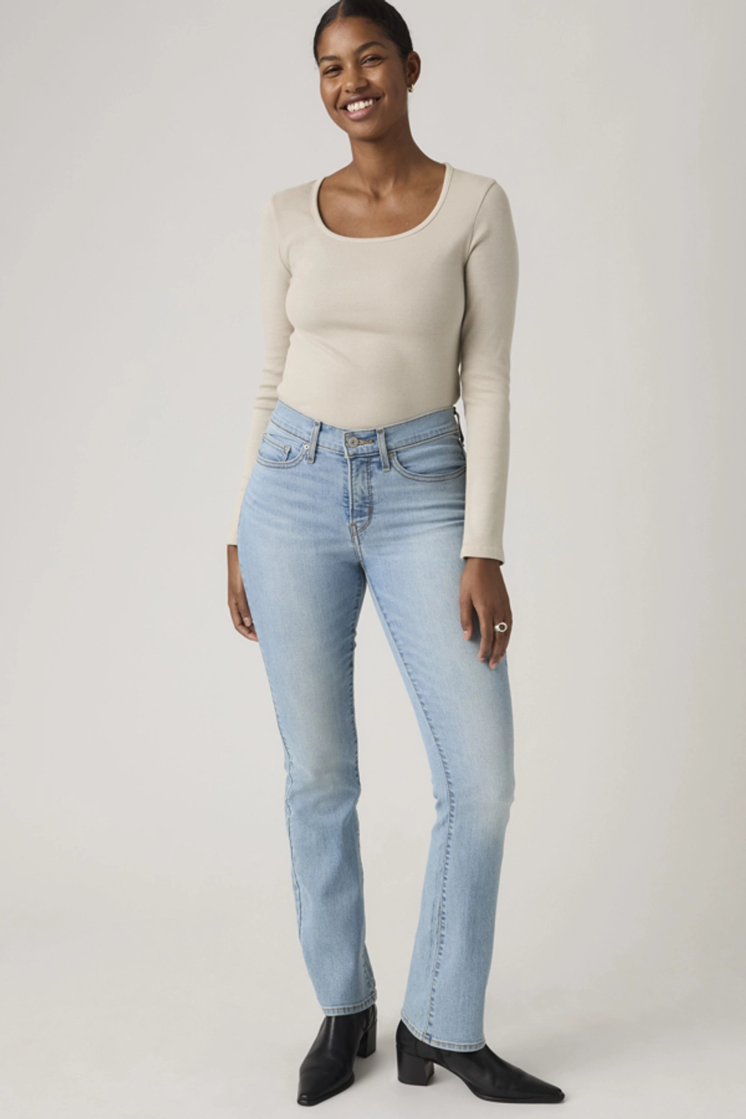 Levi's Jean 315 Galbant Bootcut - Femme - Bleu / Up And Away - 33X32