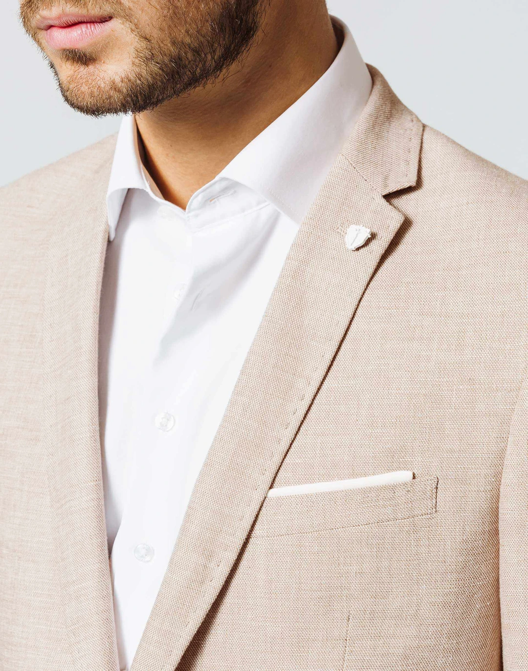 IZAC - Veste Ville Basique Beige