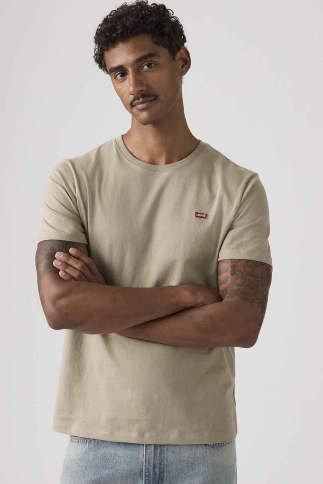 Levi's T Shirt Original Housemark - Homme - Rouge / Oxblood Red - 2XL