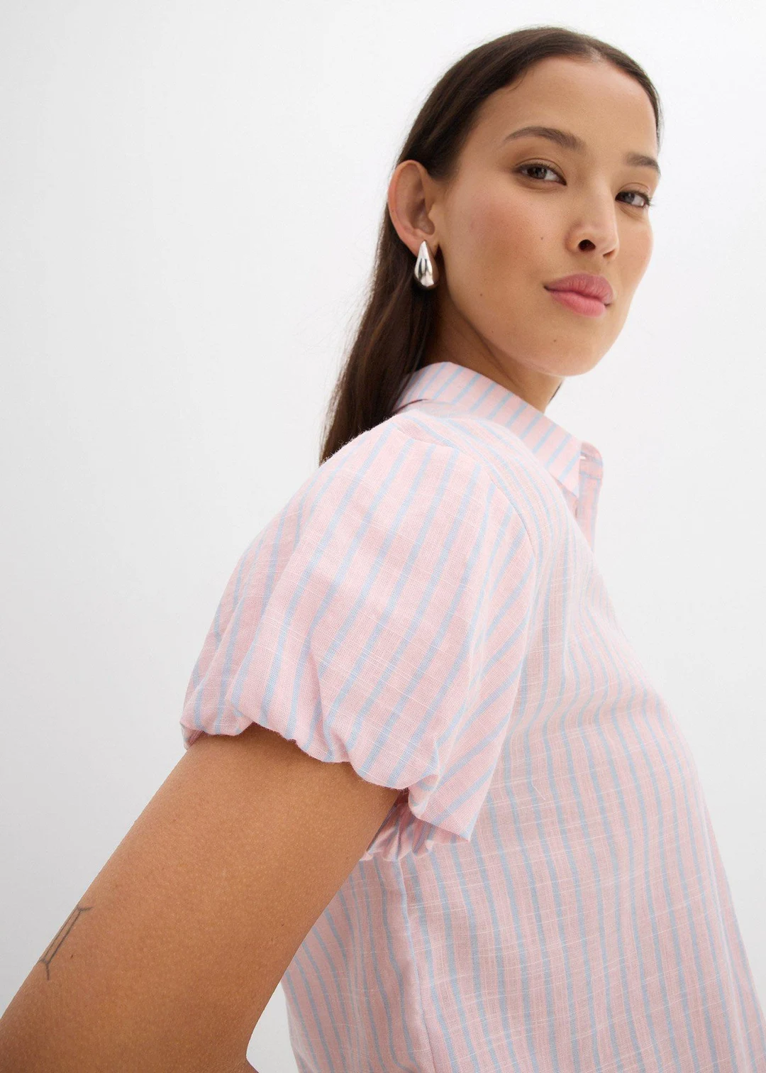 Blouse à manches courtes 100% coton - 3