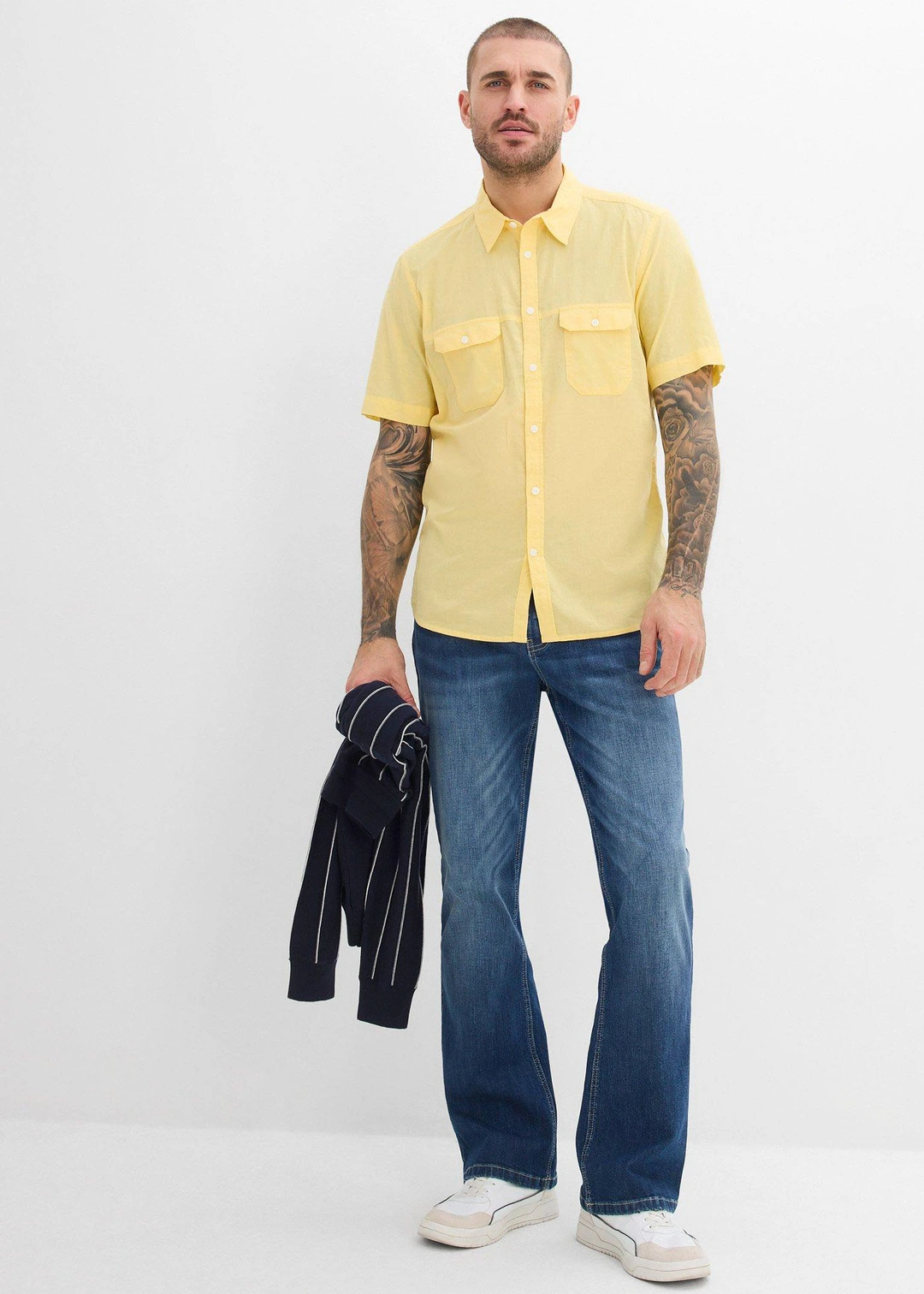 Chemise manches courtes 100% coton - 2