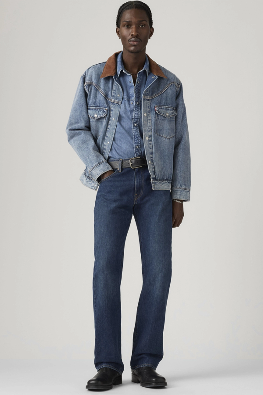 Levi's Jean 517 Bootcut - Homme - Noir / Weome To The Rodeo - 38X32