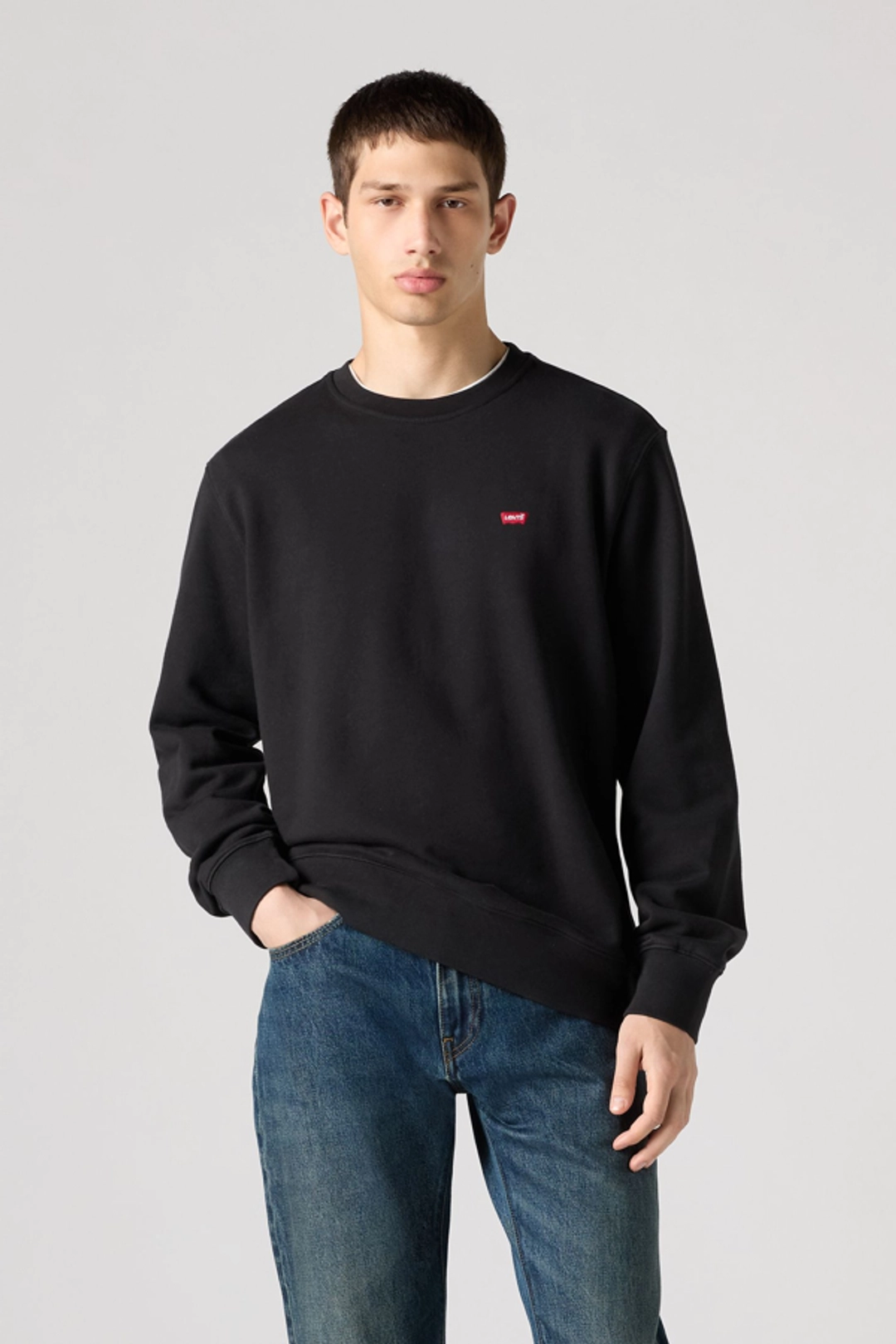 Levi's Sweat Shirt Original - Homme - Noir / Mineral Black - 2XL - 2