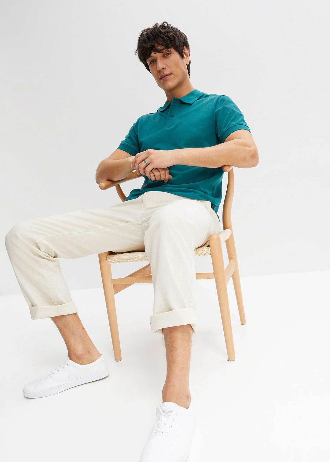 Polo en maille piquée 100% coton - 2
