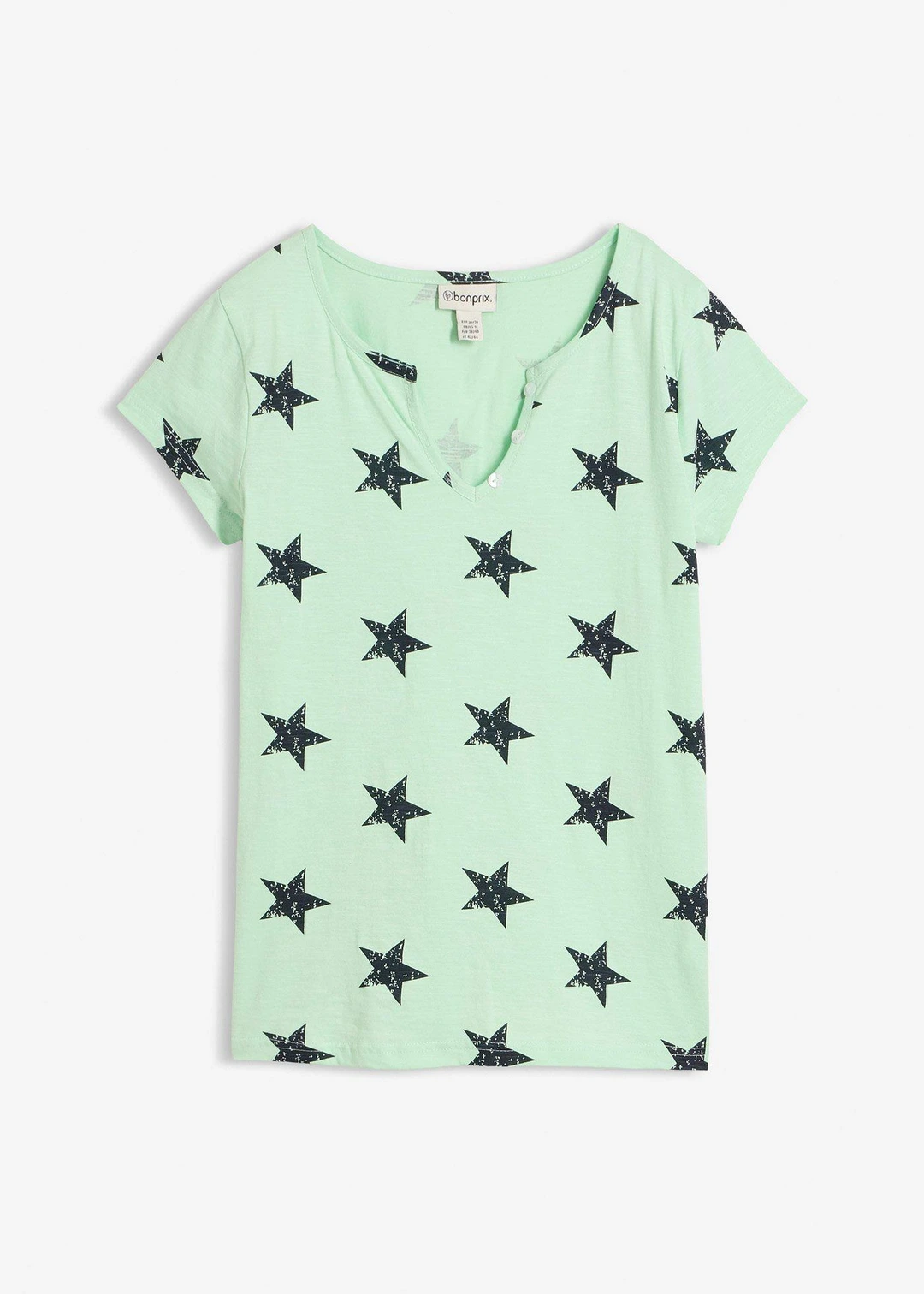 T-shirt 100% coton imprimé étoiles