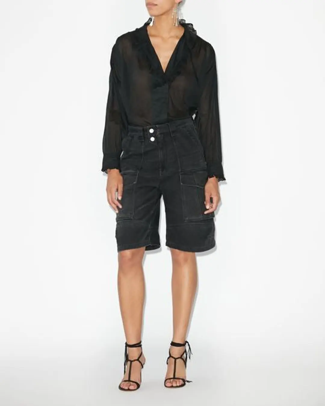 Haut Pamias - Femme - Noir - Taille 40 - Marant Étoile - 10