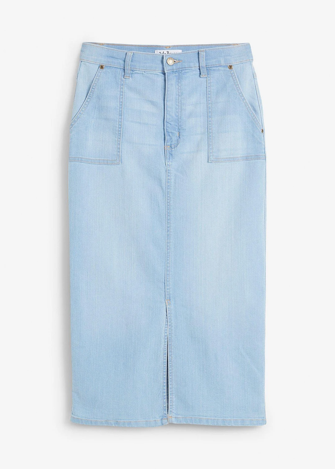 Jupe en jean avec fente