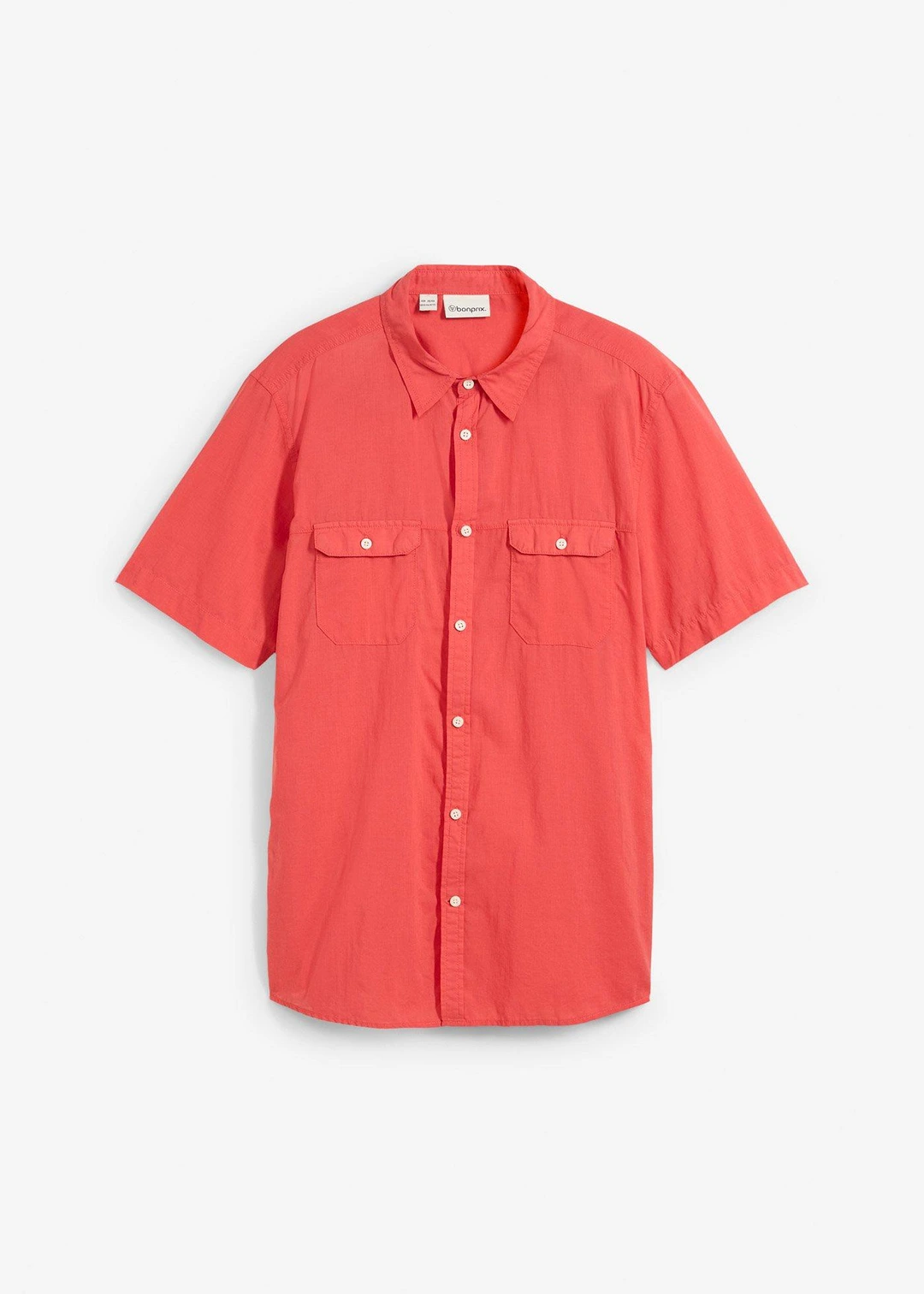 Chemise manches courtes 100% coton