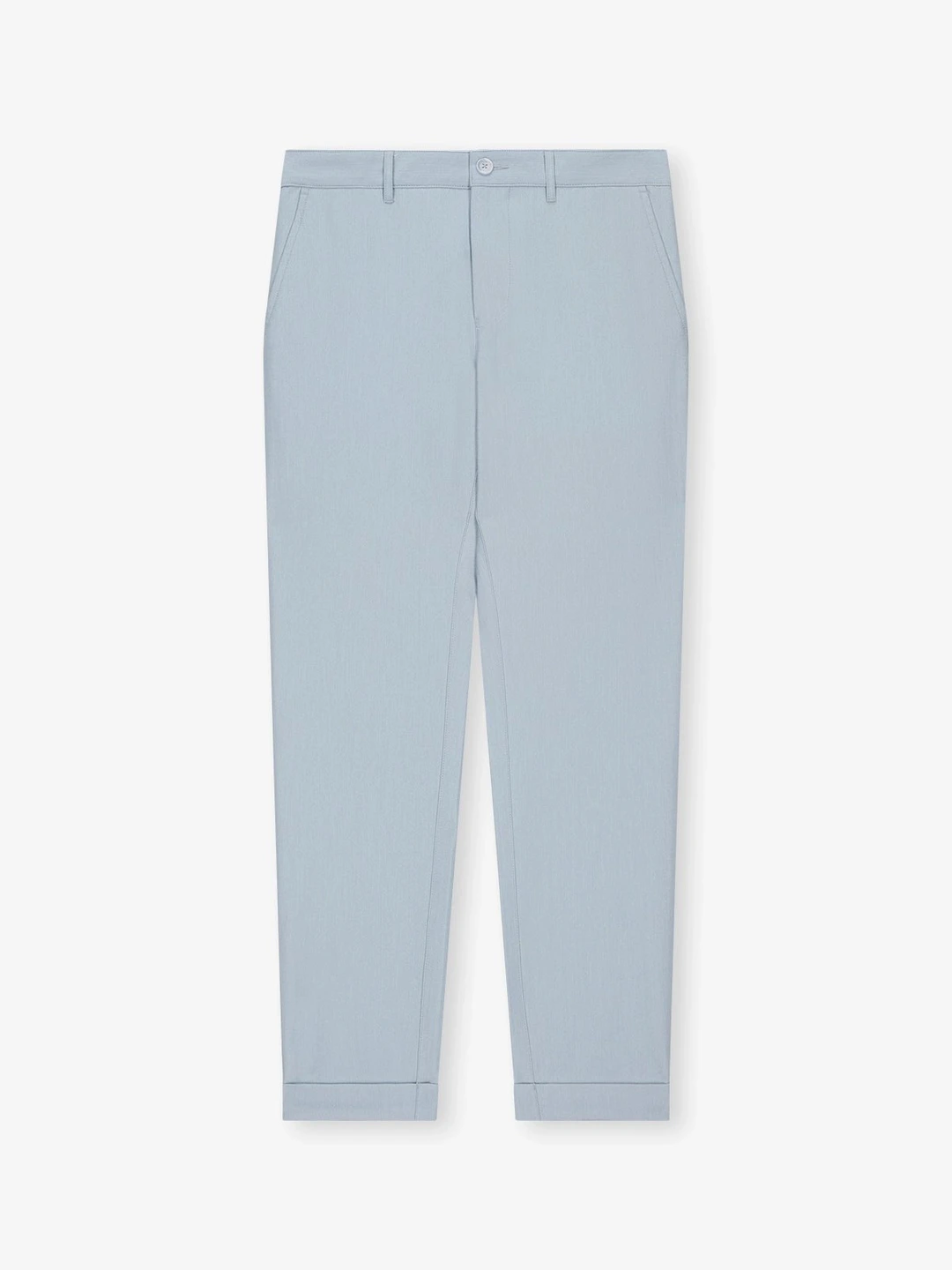 IZAC - Pantalon avec taille élastiquée bleu