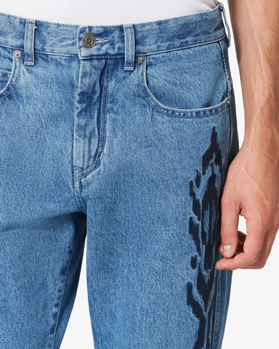 Pantalon Lewys - Homme - Foncé Nuit - Taille 34 - 2