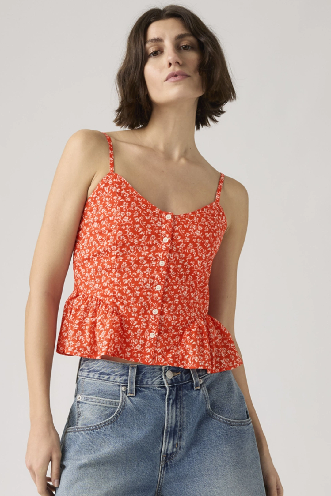 Levi's Blouse Sans Manche Monet - Femme - Bleu / Soft Current - XS