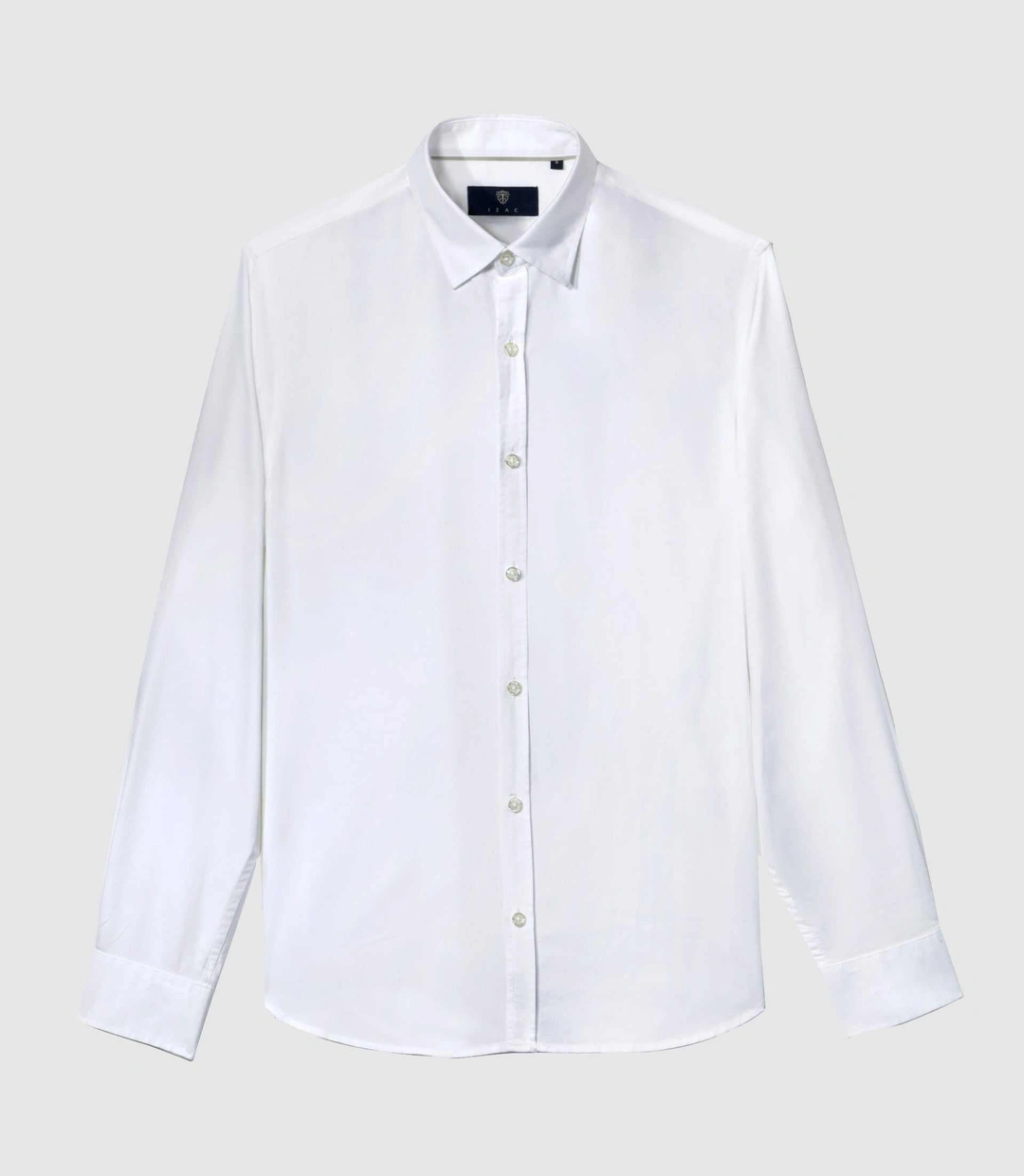 IZAC - Chemise casual en coton blanche