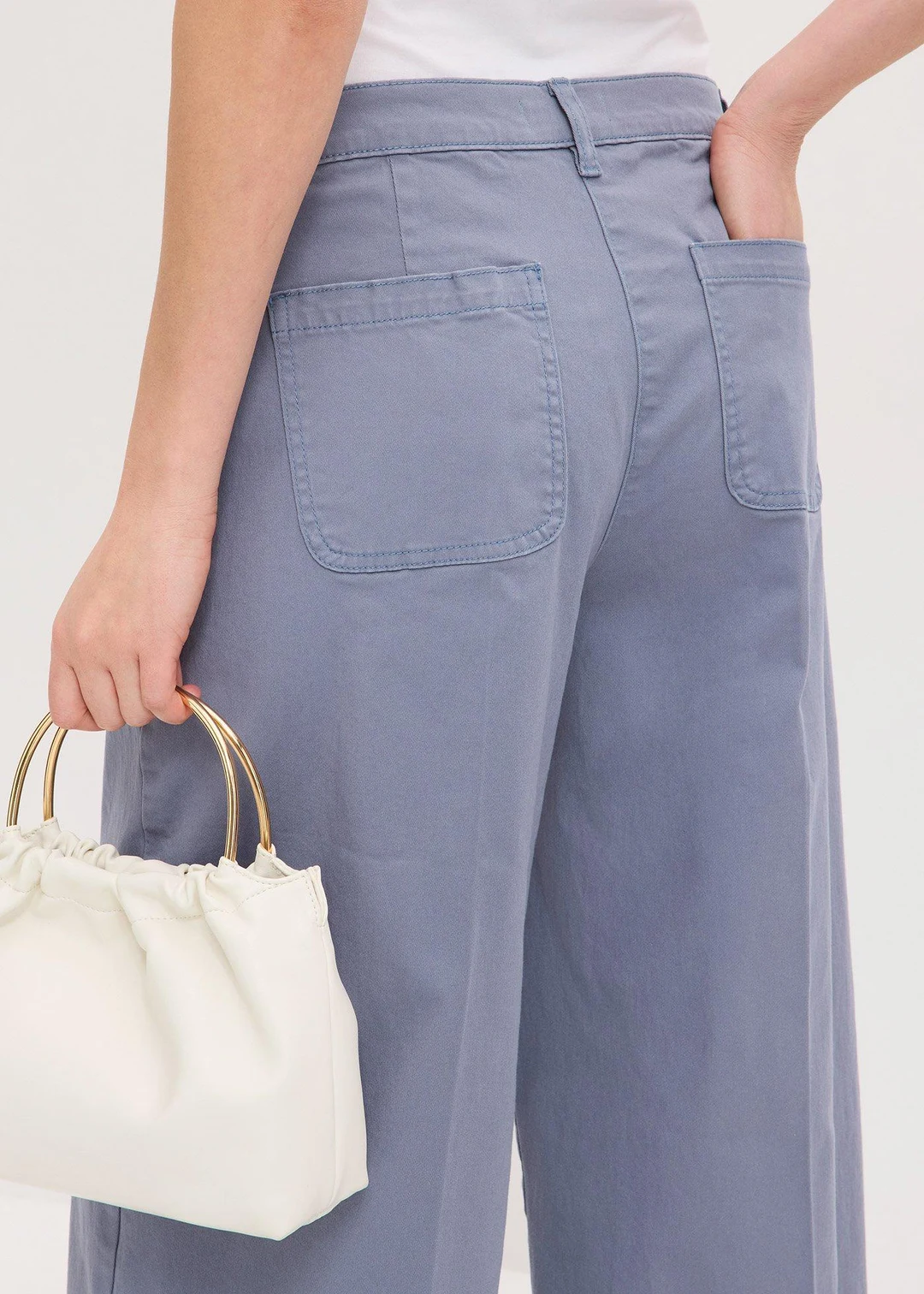 Pantalon large et extensible - 3