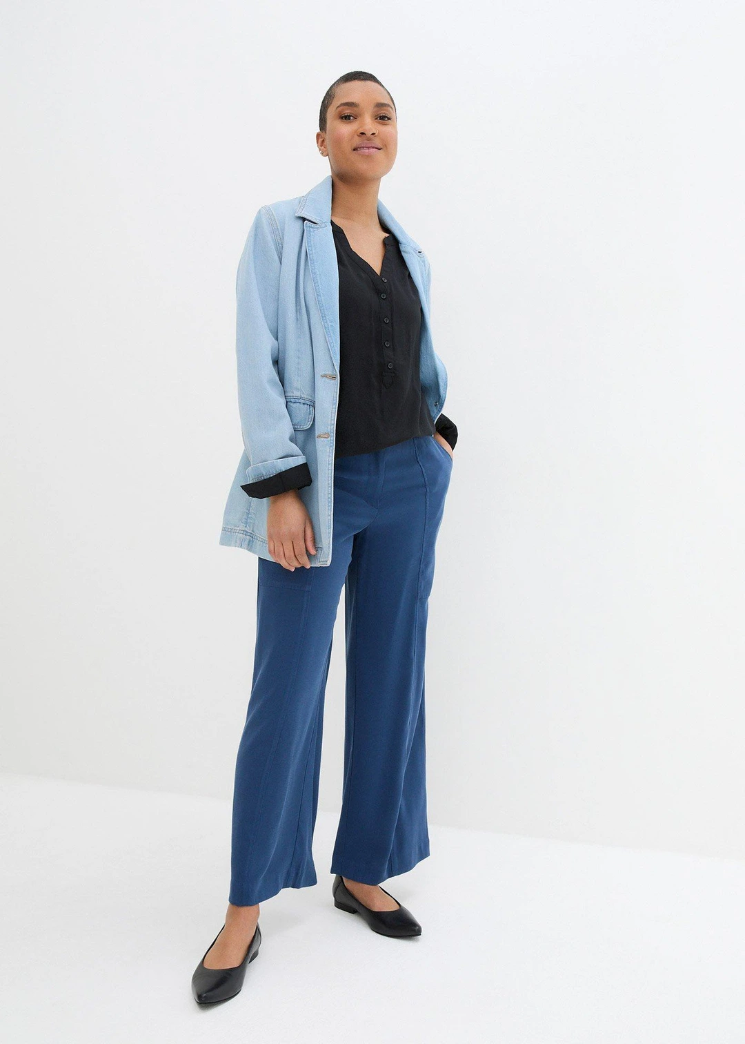 Blouse douce en viscose - 2