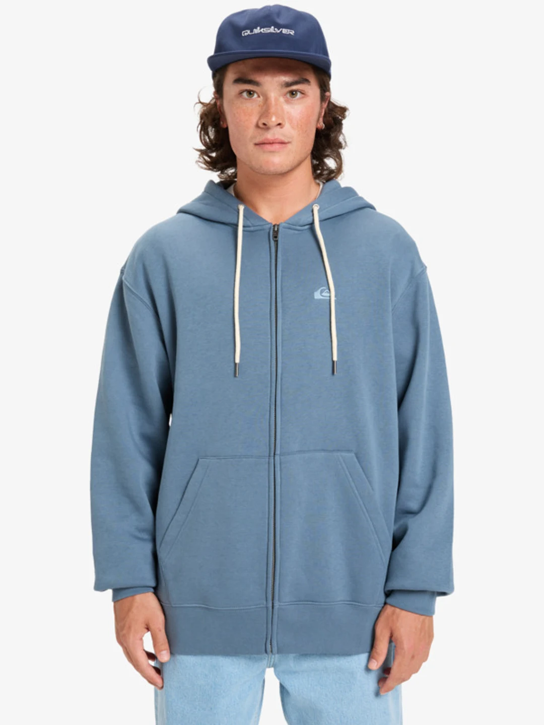 Salt Water Zip - Sweat à capuche zippé pour Homme Noir