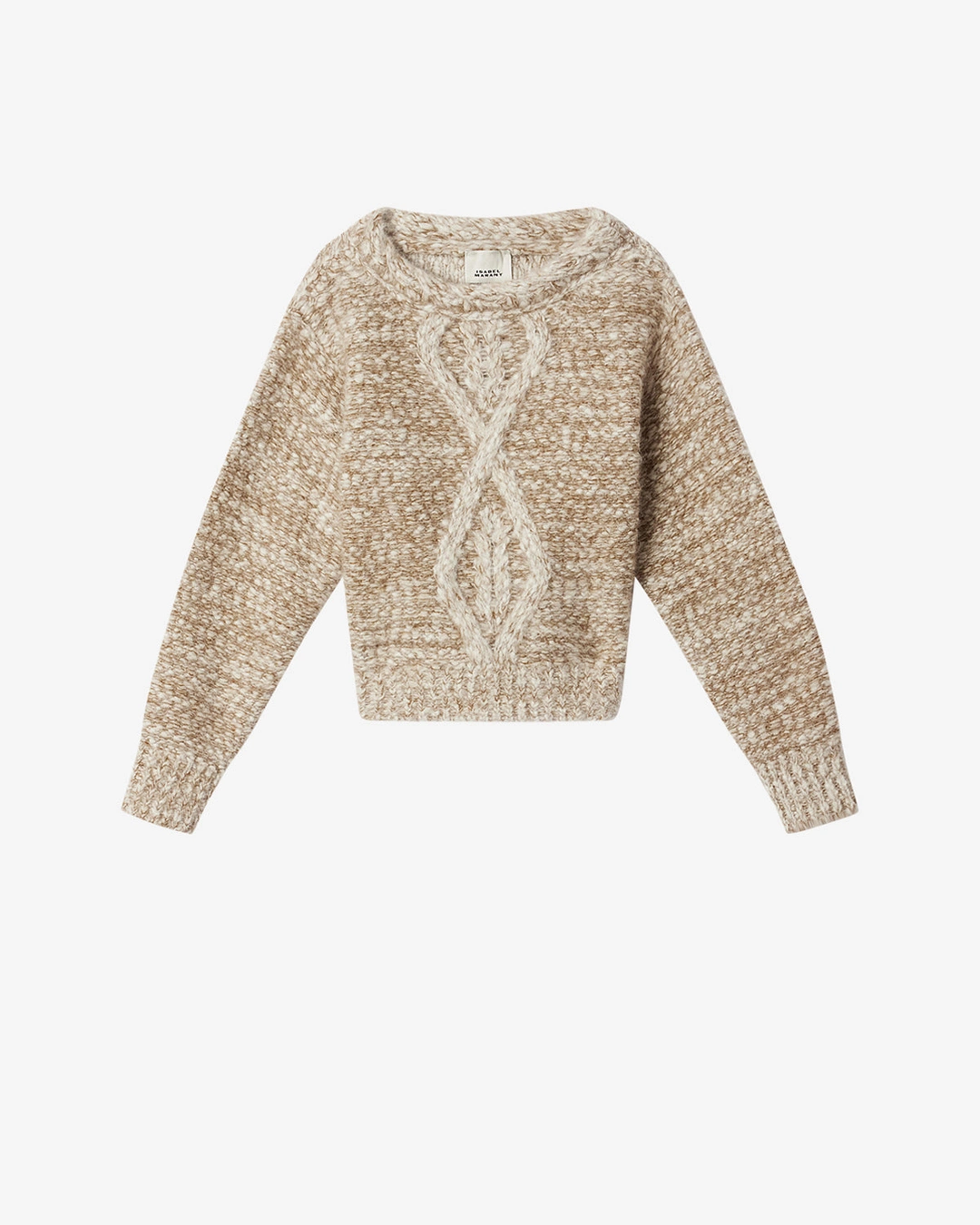 Pull Dorota - Femme - Écru-bronze - Taille 40