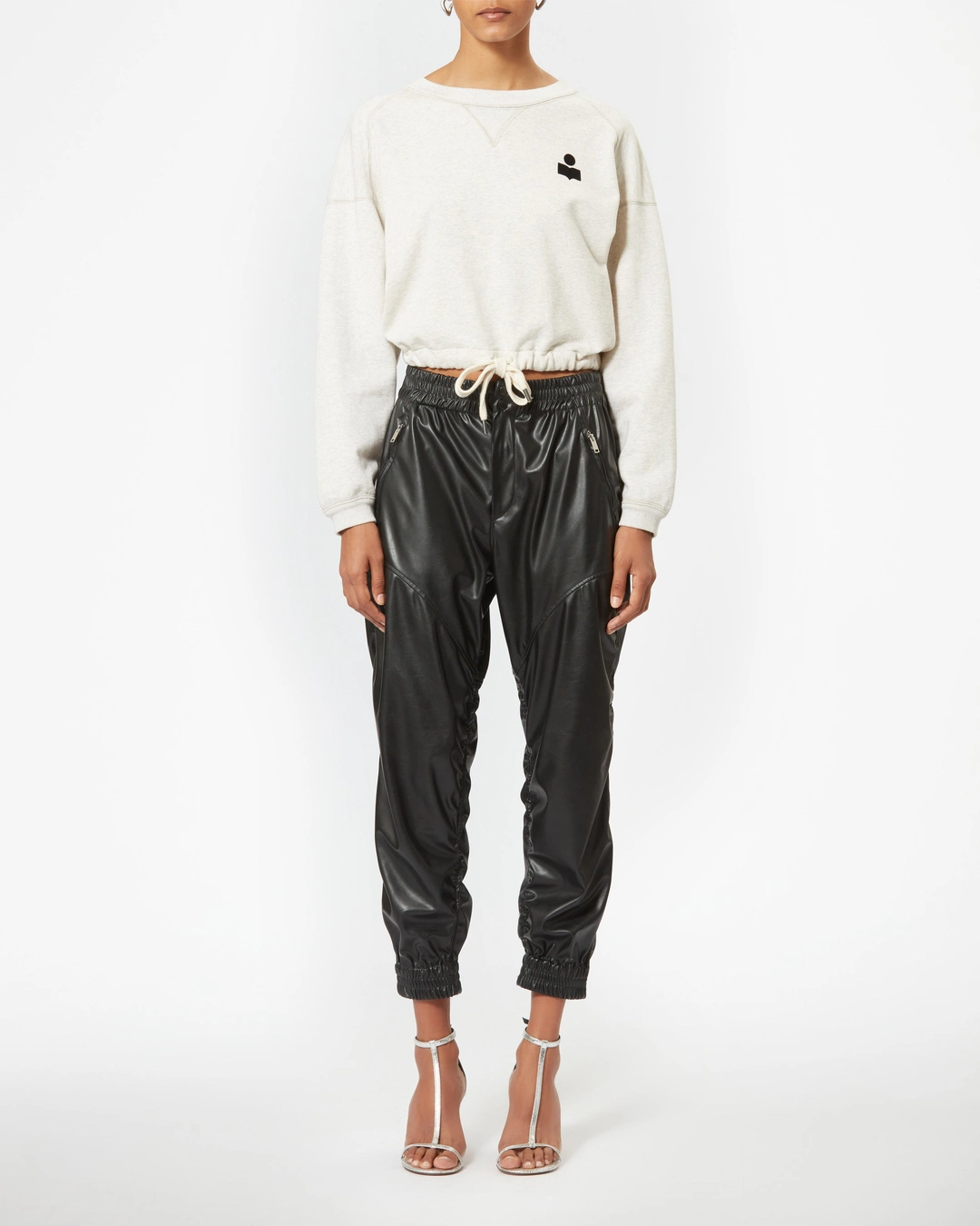 Sweatshirt Margo - Femme - Écru - Taille 40 - Marant Étoile - 4