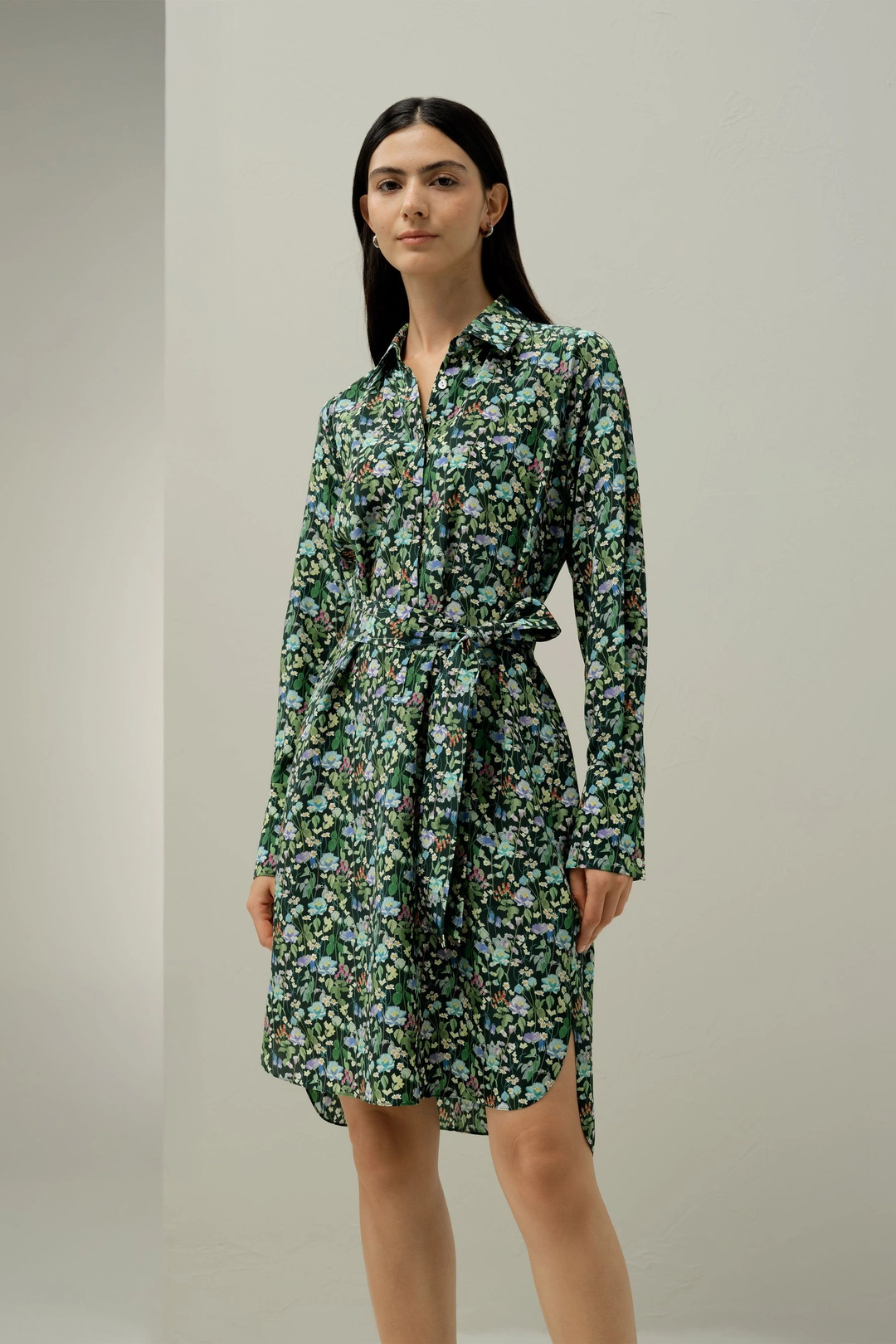 LILYSILK Robe En Soie Fairytale Forest 100% Soie De Mûrier Sophistiqué Et Élégant Fairytale Forest M