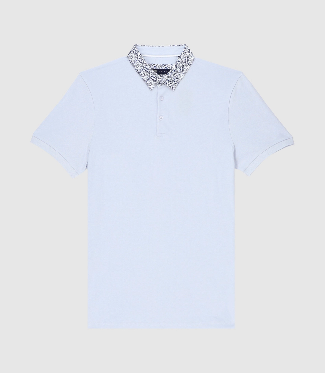 IZAC - Polo manches courtes bleu ciel GUYLAINEOUT