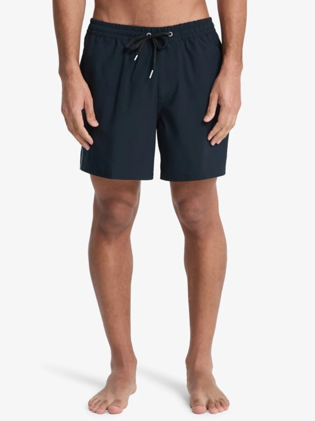 Stretch Piped Volley 16" - Short de bain pour Homme Noir