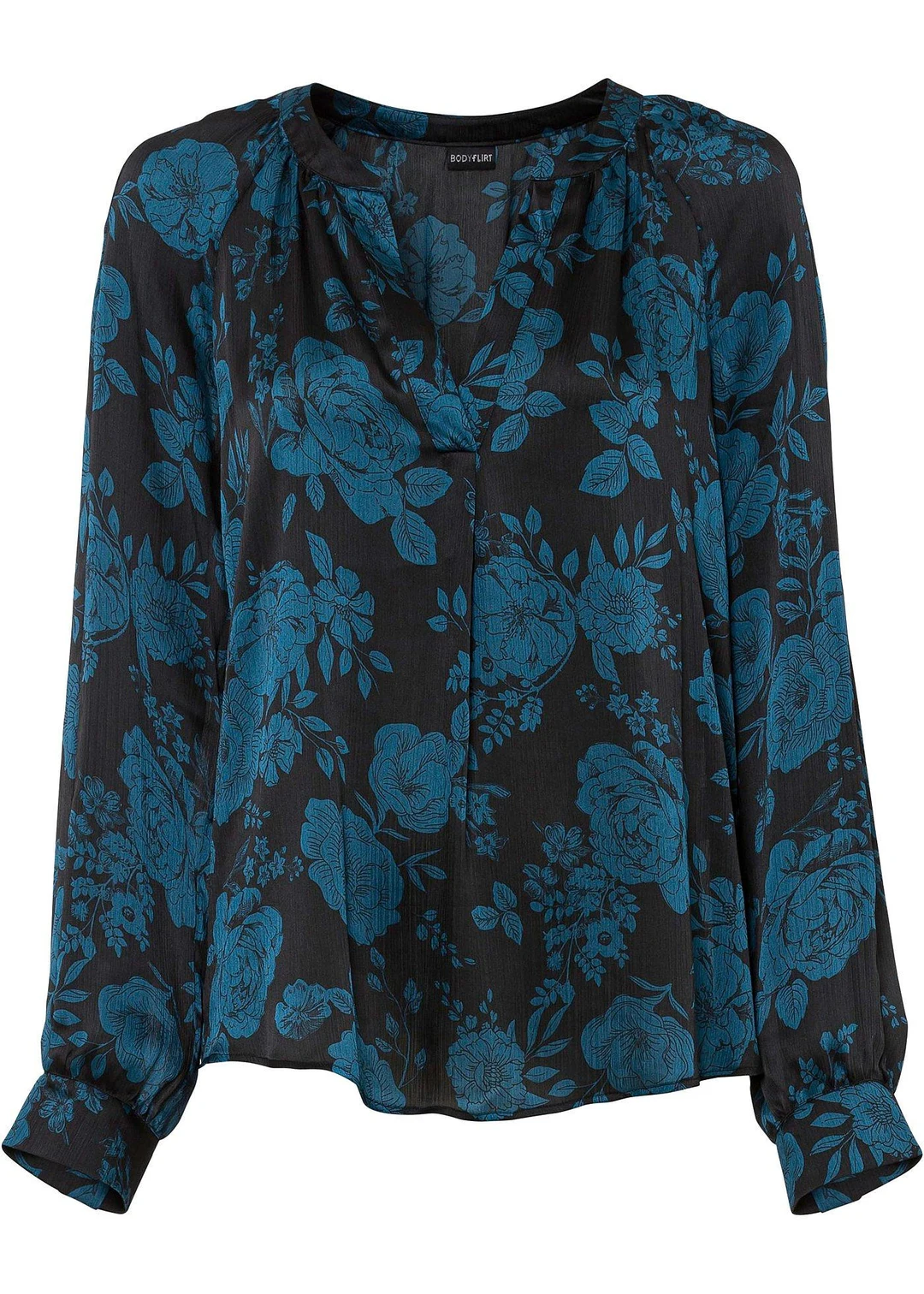Tunique-blouse en crêpe léger