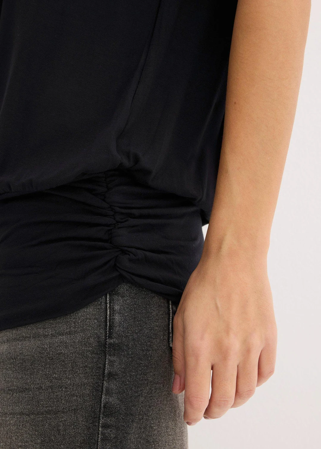 T-shirt doux en viscose extensible - 3